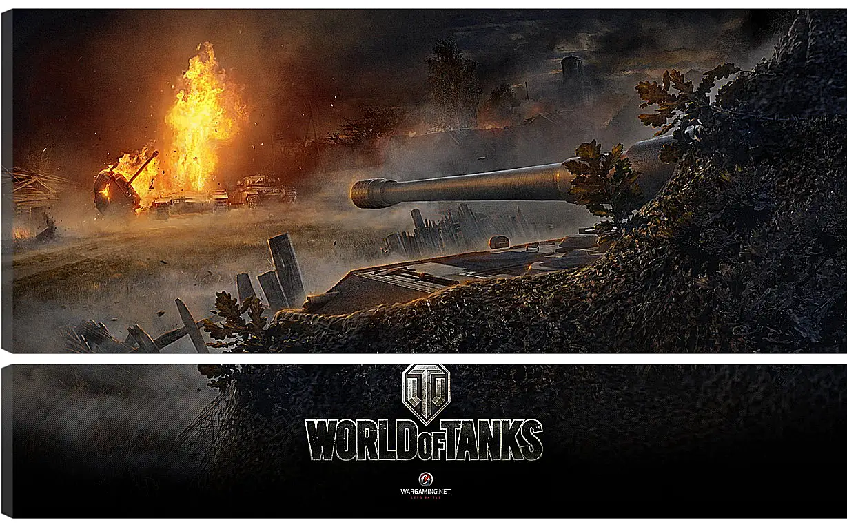 Модульная картина - World Of Tanks