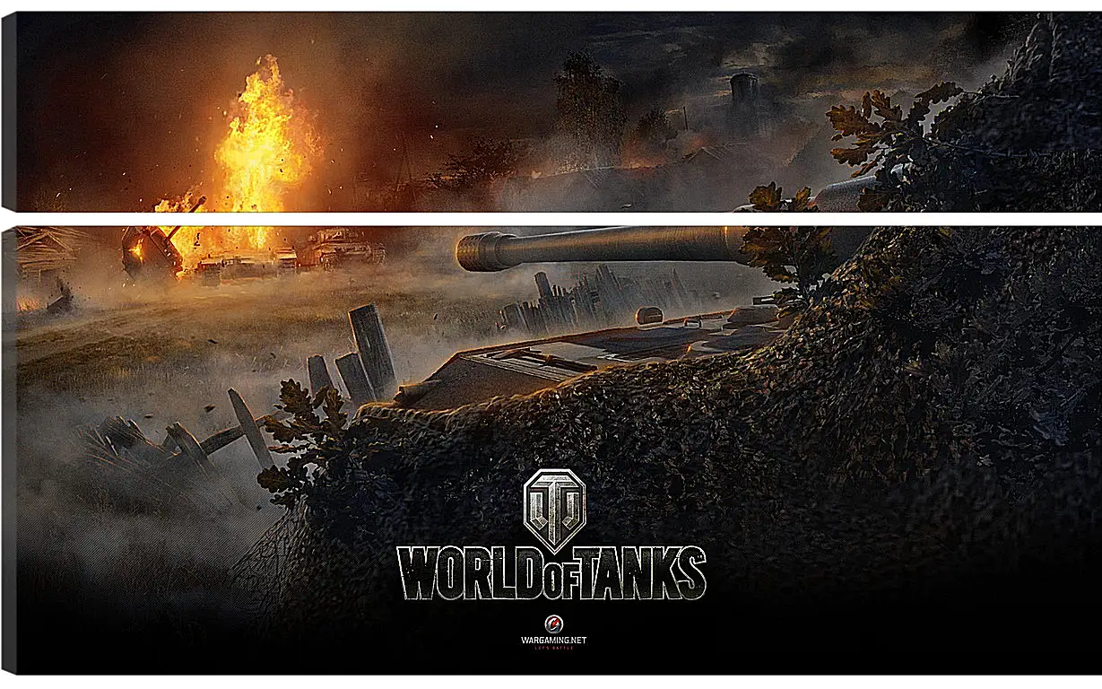 Модульная картина - World Of Tanks