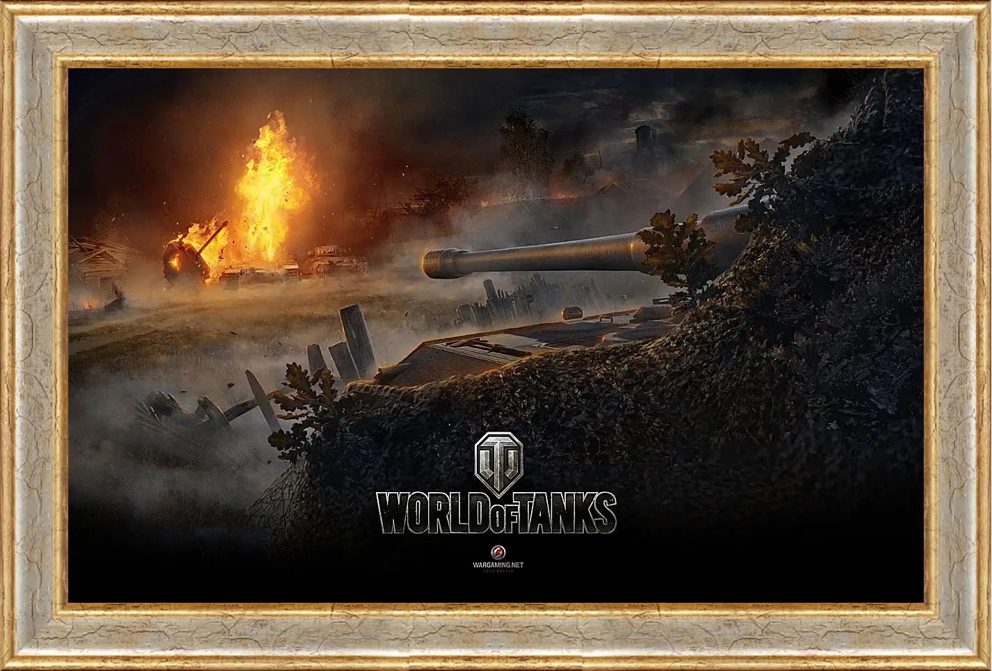 Картина в раме - World Of Tanks