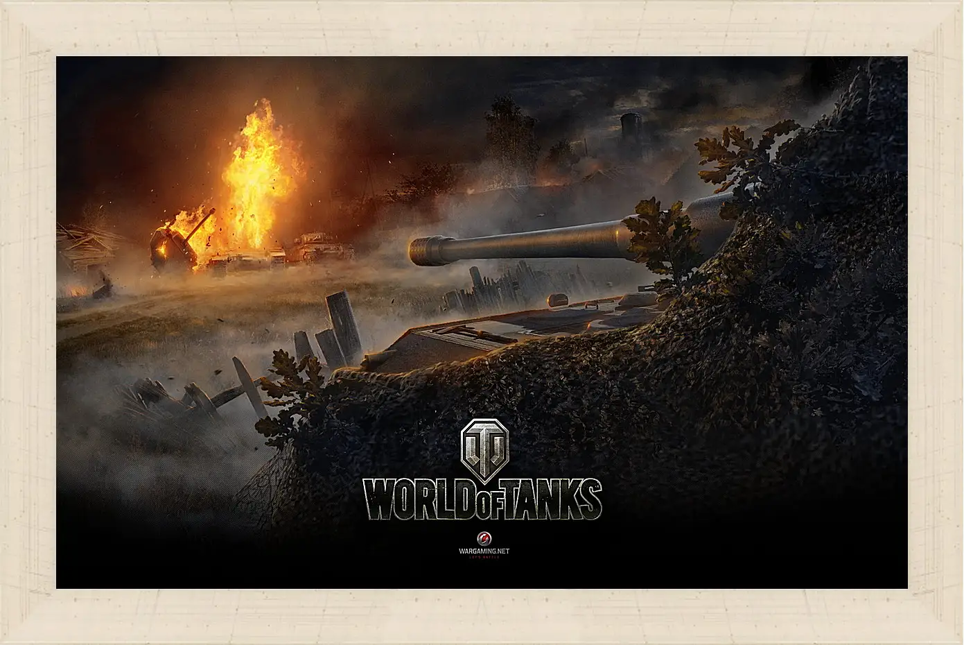 Картина в раме - World Of Tanks