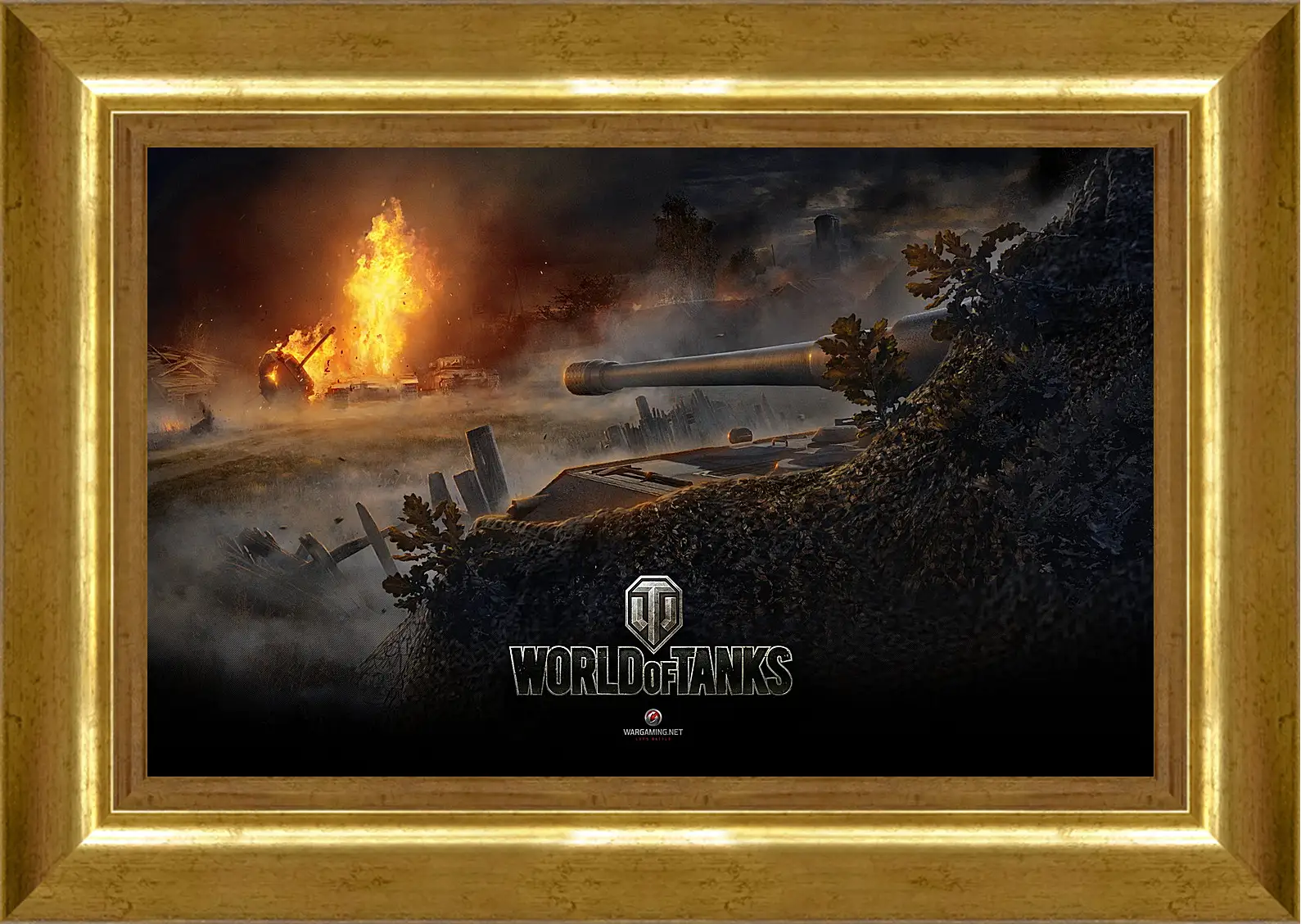 Картина в раме - World Of Tanks