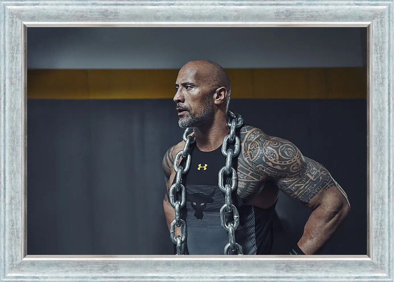 Картина в раме - Dwayne Douglas Johnson. Дуэйн Джонсон (Скала)