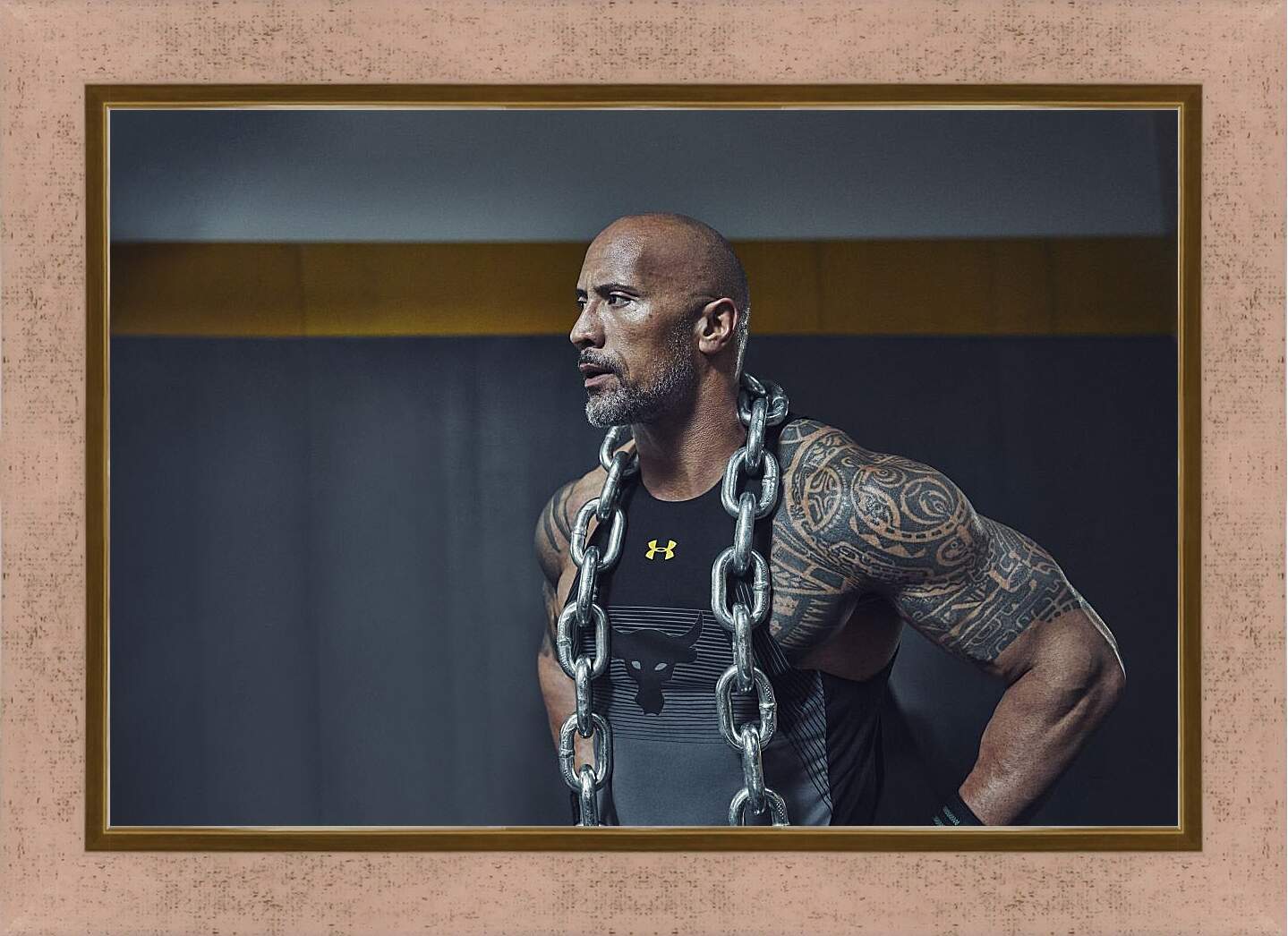 Картина в раме - Dwayne Douglas Johnson. Дуэйн Джонсон (Скала)