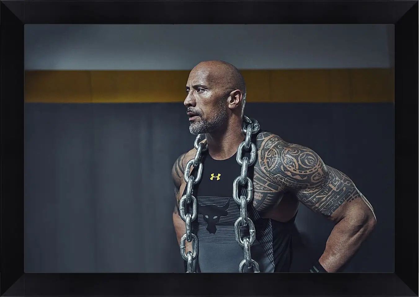 Картина в раме - Dwayne Douglas Johnson. Дуэйн Джонсон (Скала)