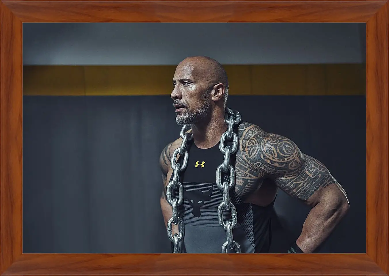 Картина в раме - Dwayne Douglas Johnson. Дуэйн Джонсон (Скала)