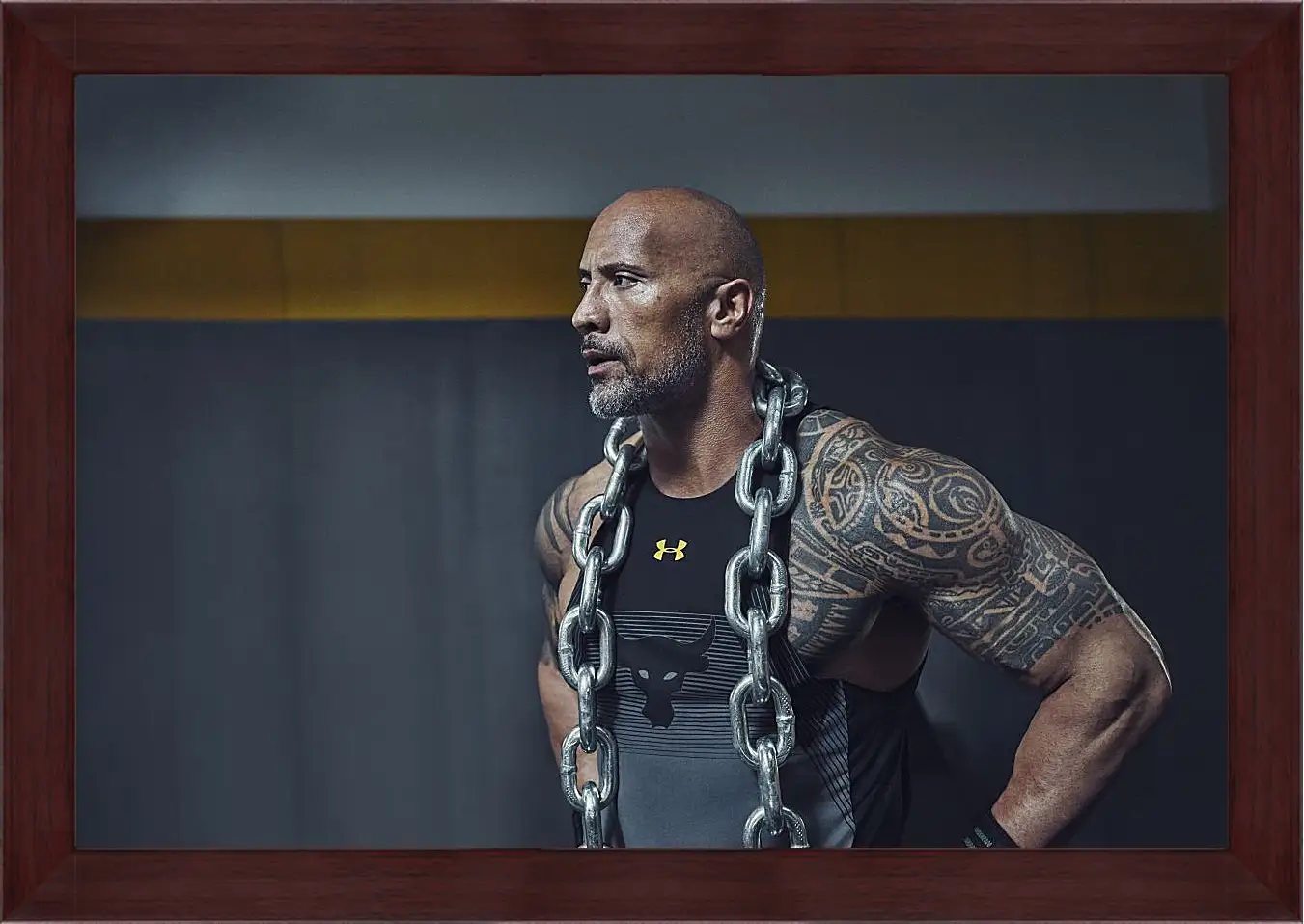 Картина в раме - Dwayne Douglas Johnson. Дуэйн Джонсон (Скала)