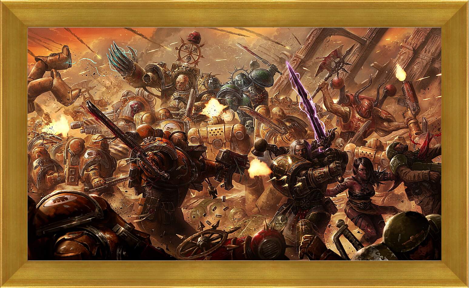 Картина в раме - Warhammer