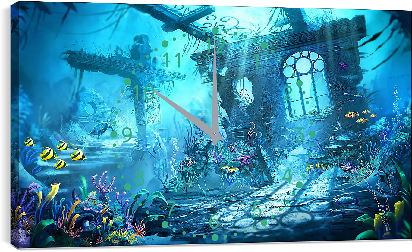 Часы картина - Trine 2
