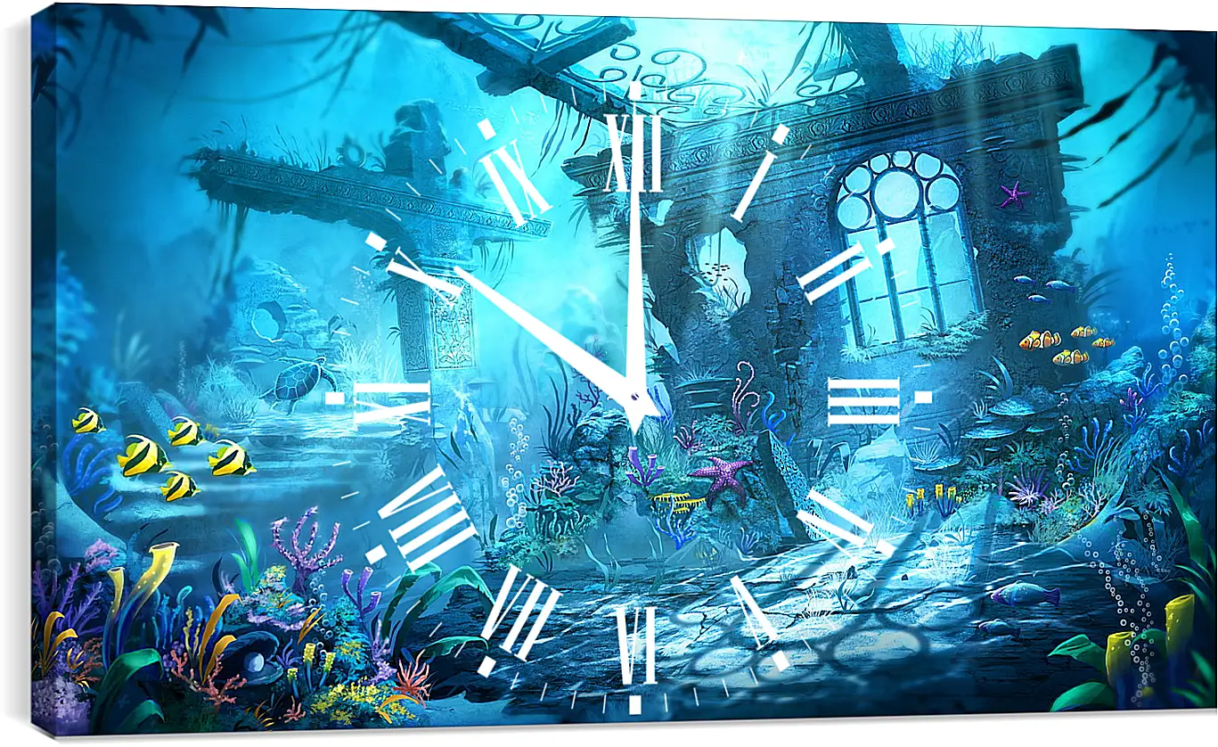 Часы картина - Trine 2

