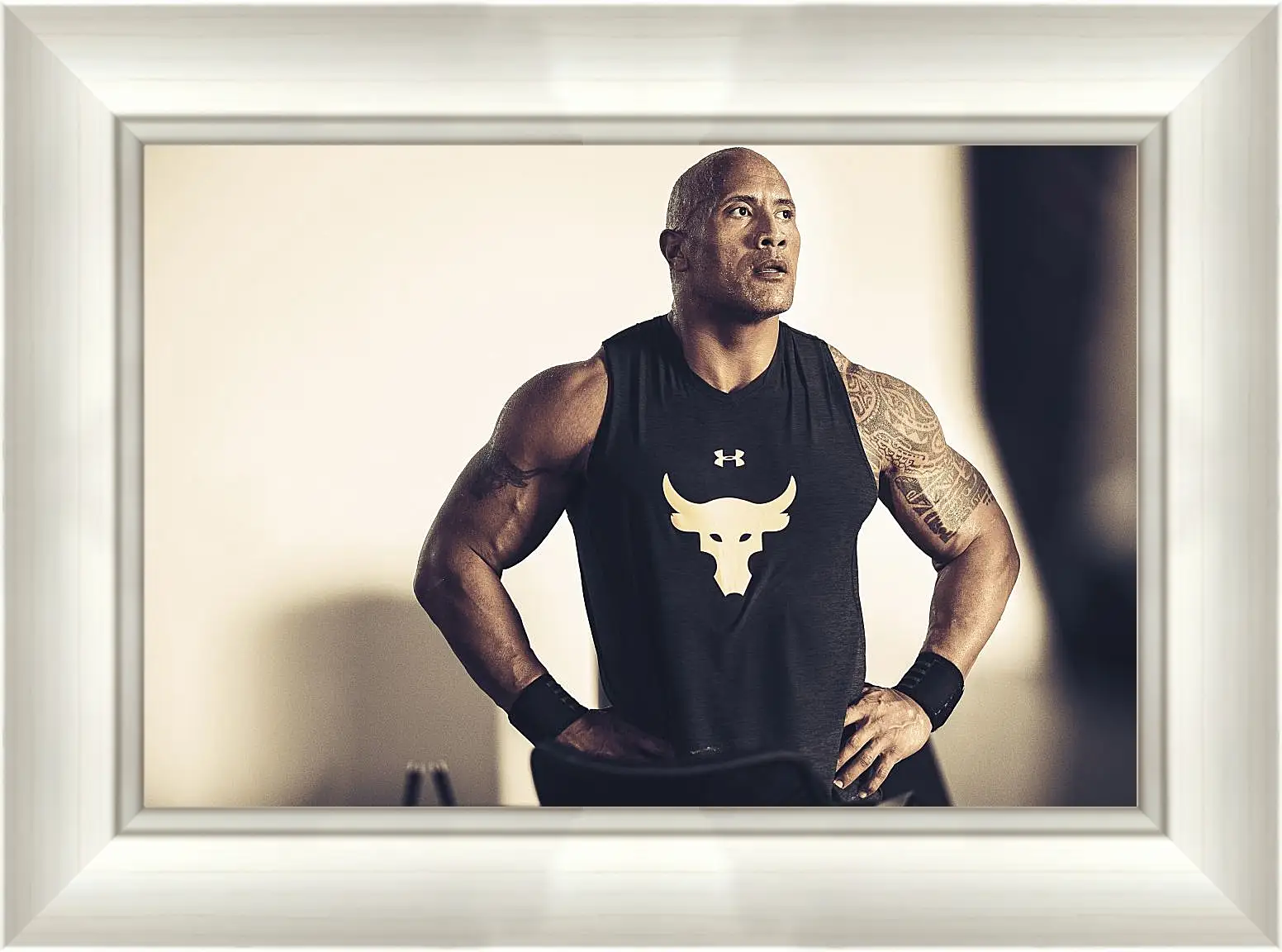 Картина в раме - Dwayne Douglas Johnson. Дуэйн Джонсон (Скала)