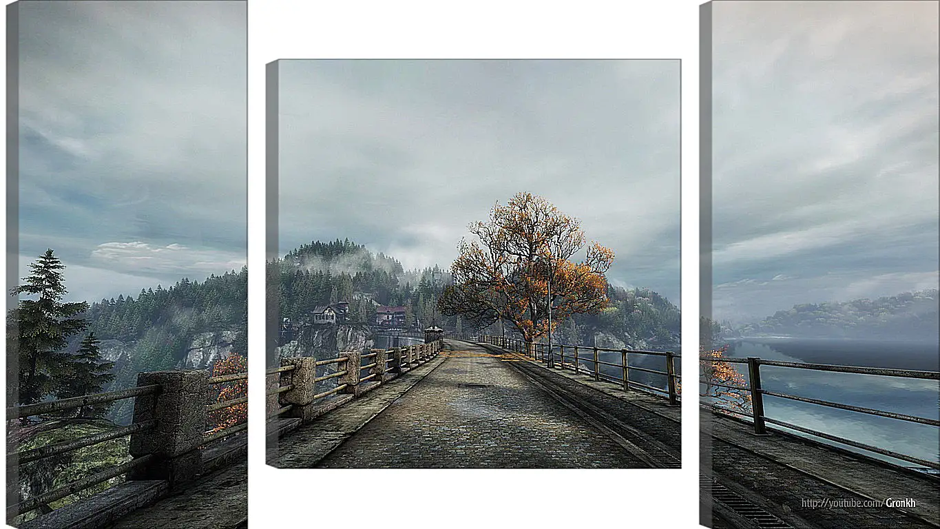 Модульная картина - The Vanishing Of Ethan Carter 
