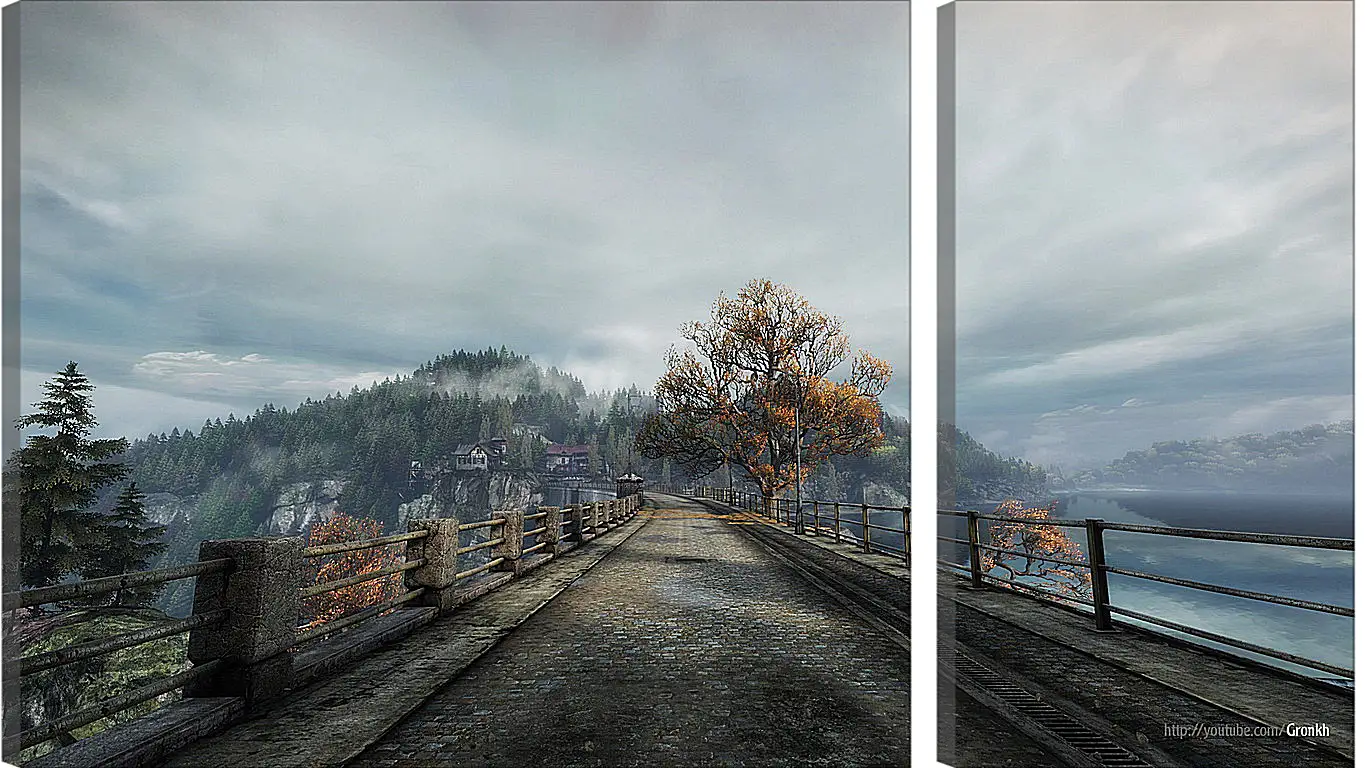 Модульная картина - The Vanishing Of Ethan Carter 
