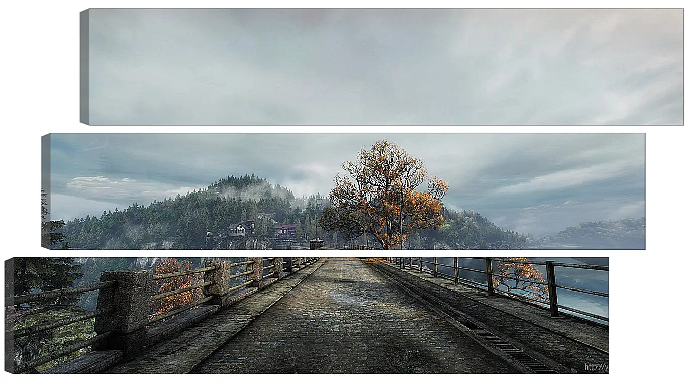 Модульная картина - The Vanishing Of Ethan Carter 
