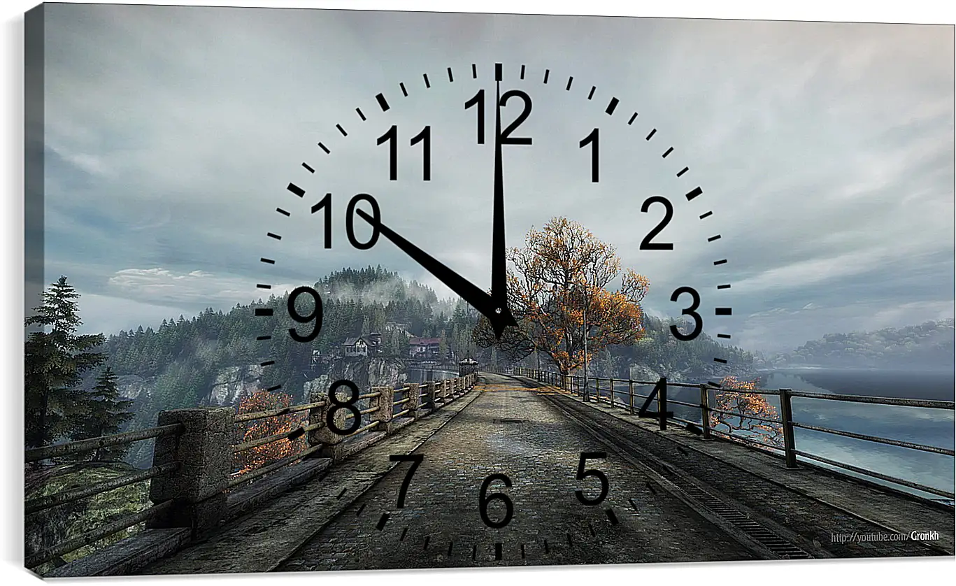 Часы картина - The Vanishing Of Ethan Carter 
