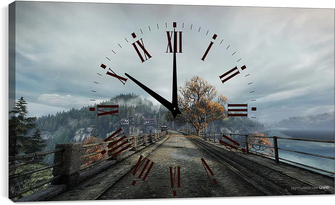 Часы картина - The Vanishing Of Ethan Carter 
