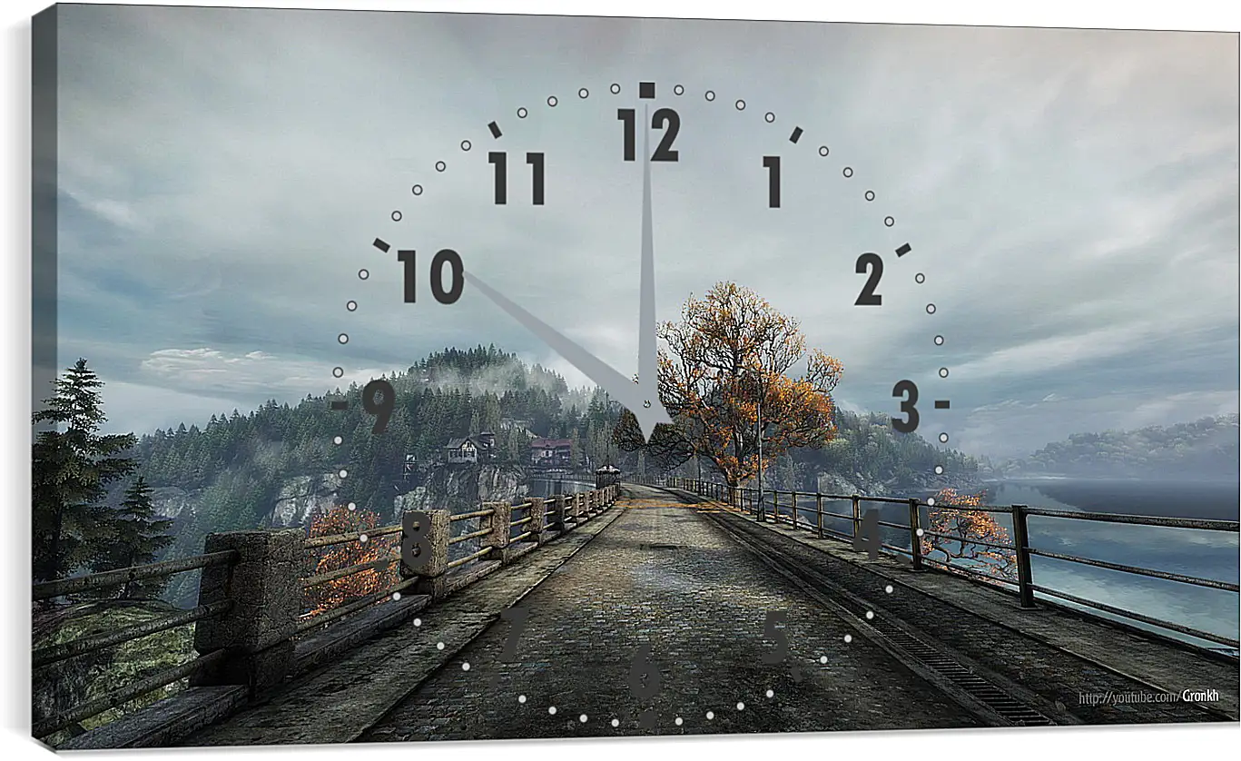 Часы картина - The Vanishing Of Ethan Carter 
