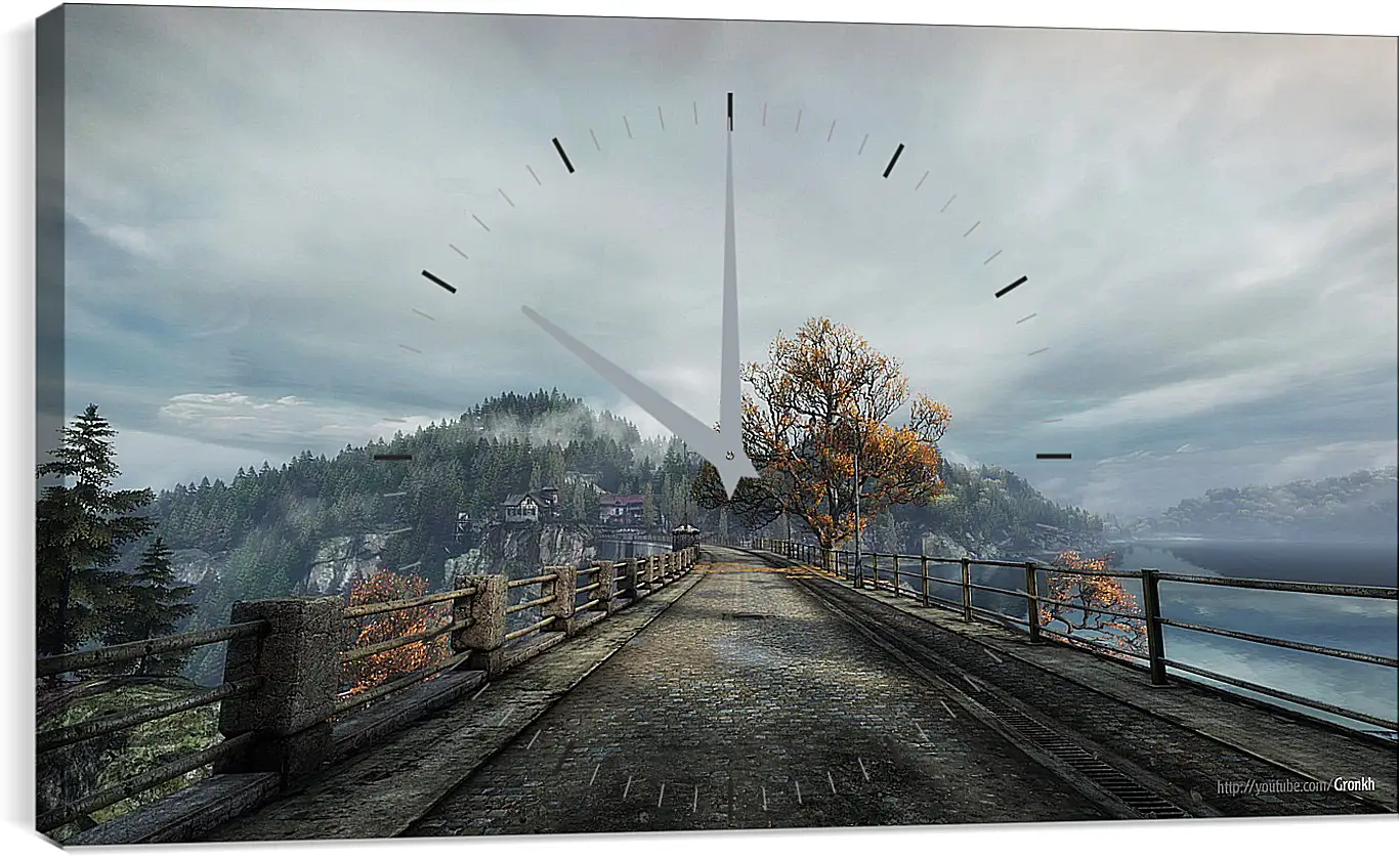 Часы картина - The Vanishing Of Ethan Carter 
