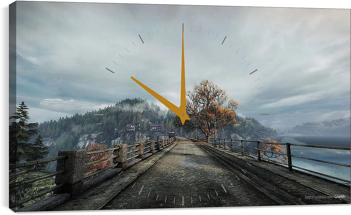 Часы картина - The Vanishing Of Ethan Carter 
