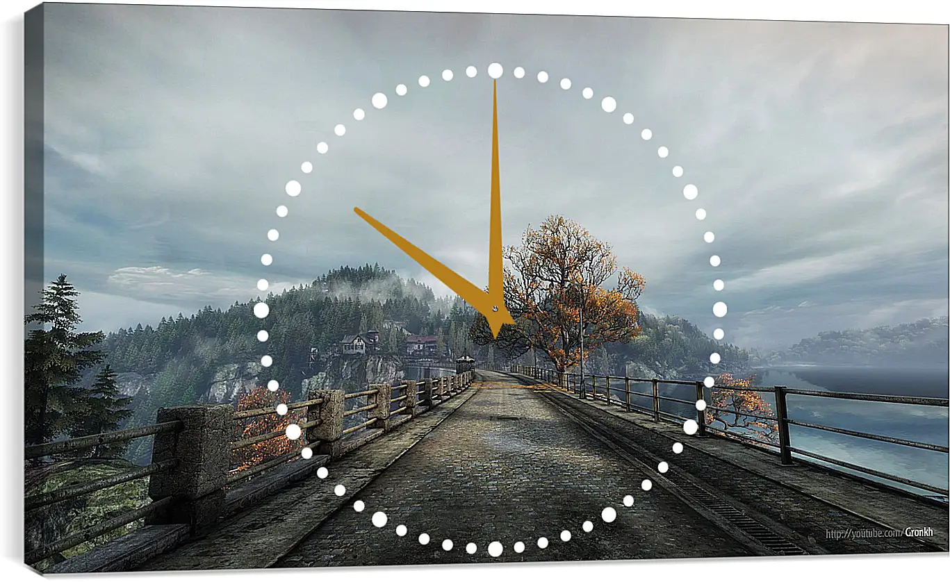 Часы картина - The Vanishing Of Ethan Carter 
