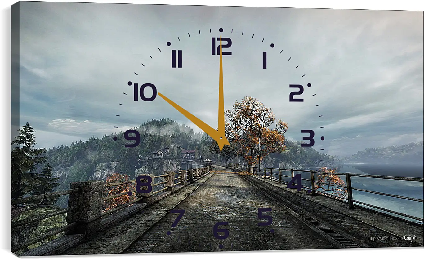 Часы картина - The Vanishing Of Ethan Carter 
