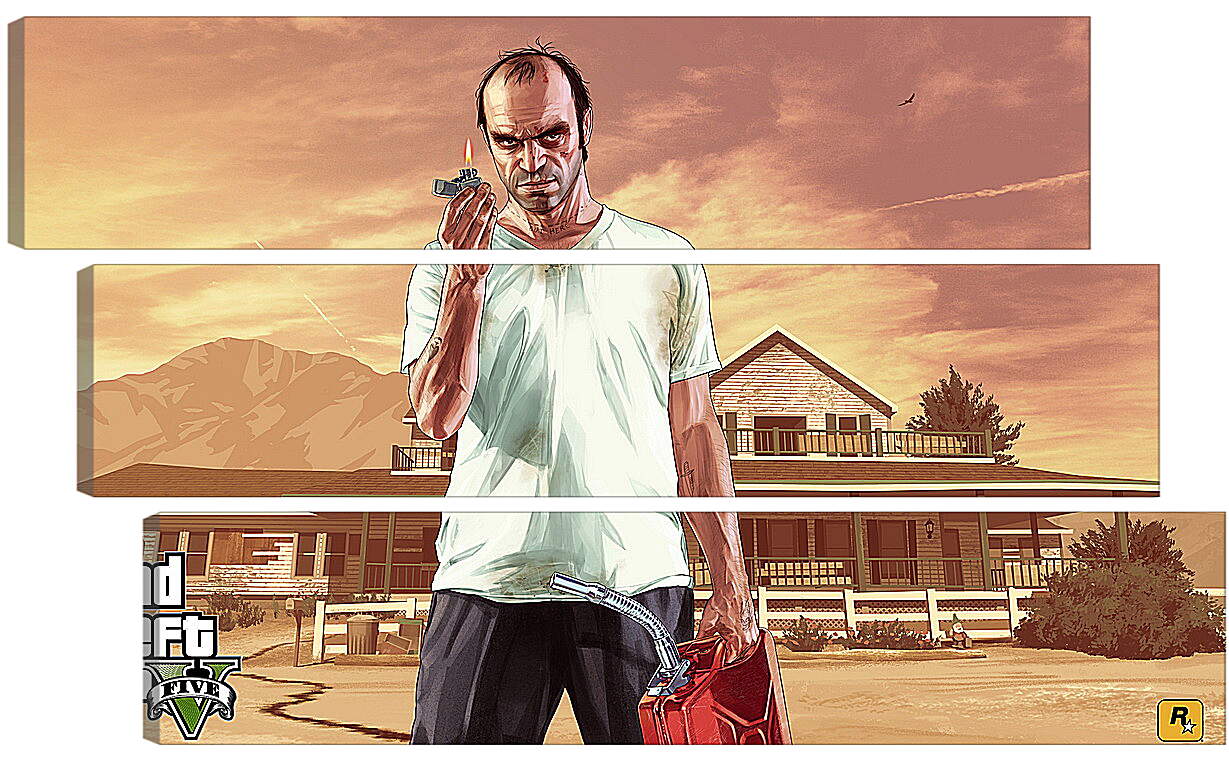 Модульная картина - Grand Theft Auto V