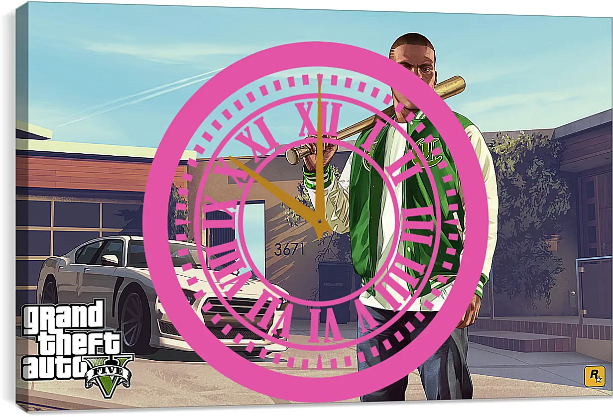 Часы картина - Grand Theft Auto V