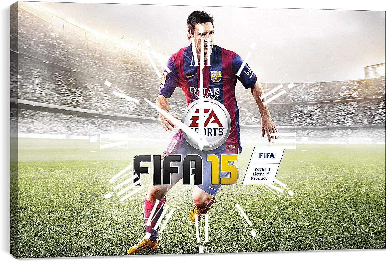 Часы картина - FIFA 15
