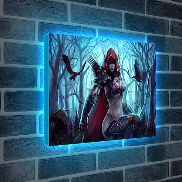 Лайтбокс световая панель - World Of Warcraft