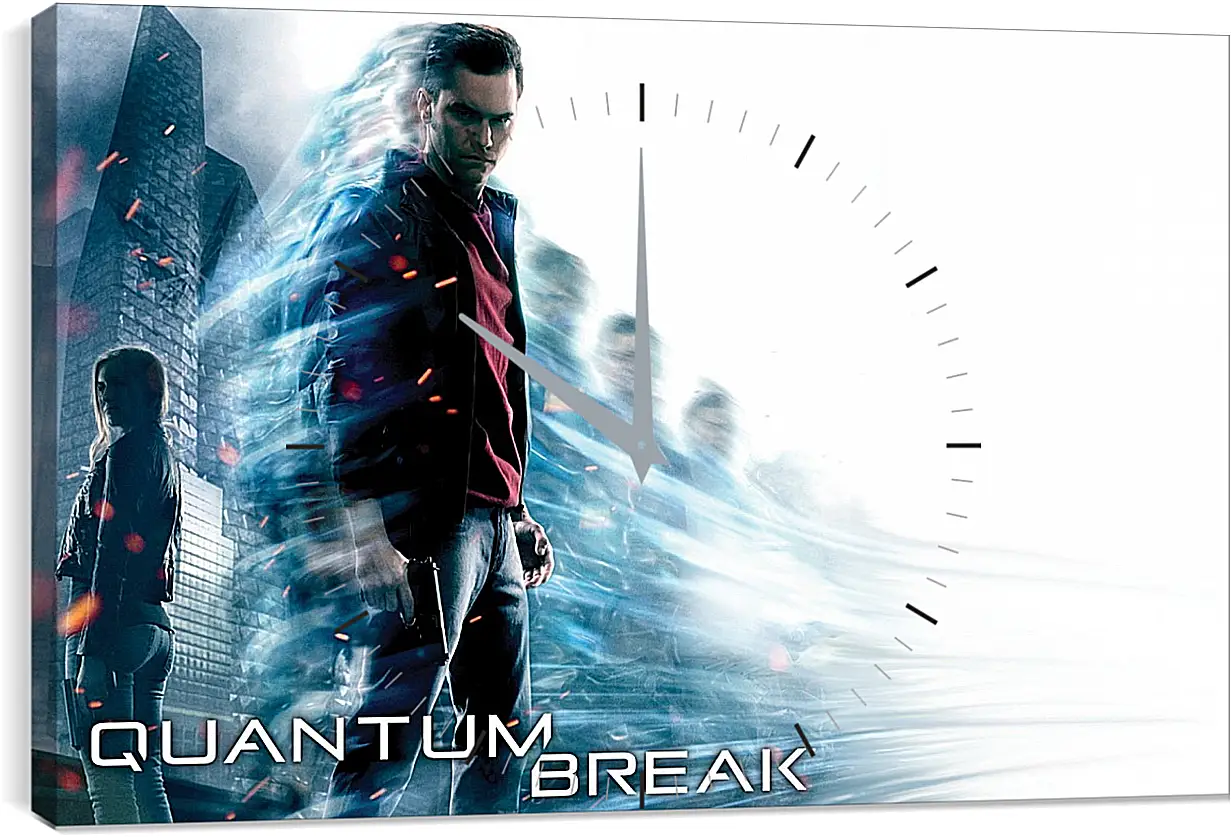 Часы картина - Quantum Break
