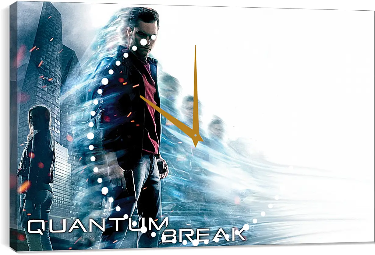 Часы картина - Quantum Break
