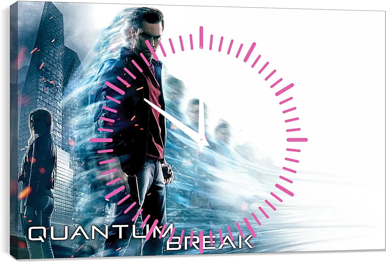 Часы картина - Quantum Break
