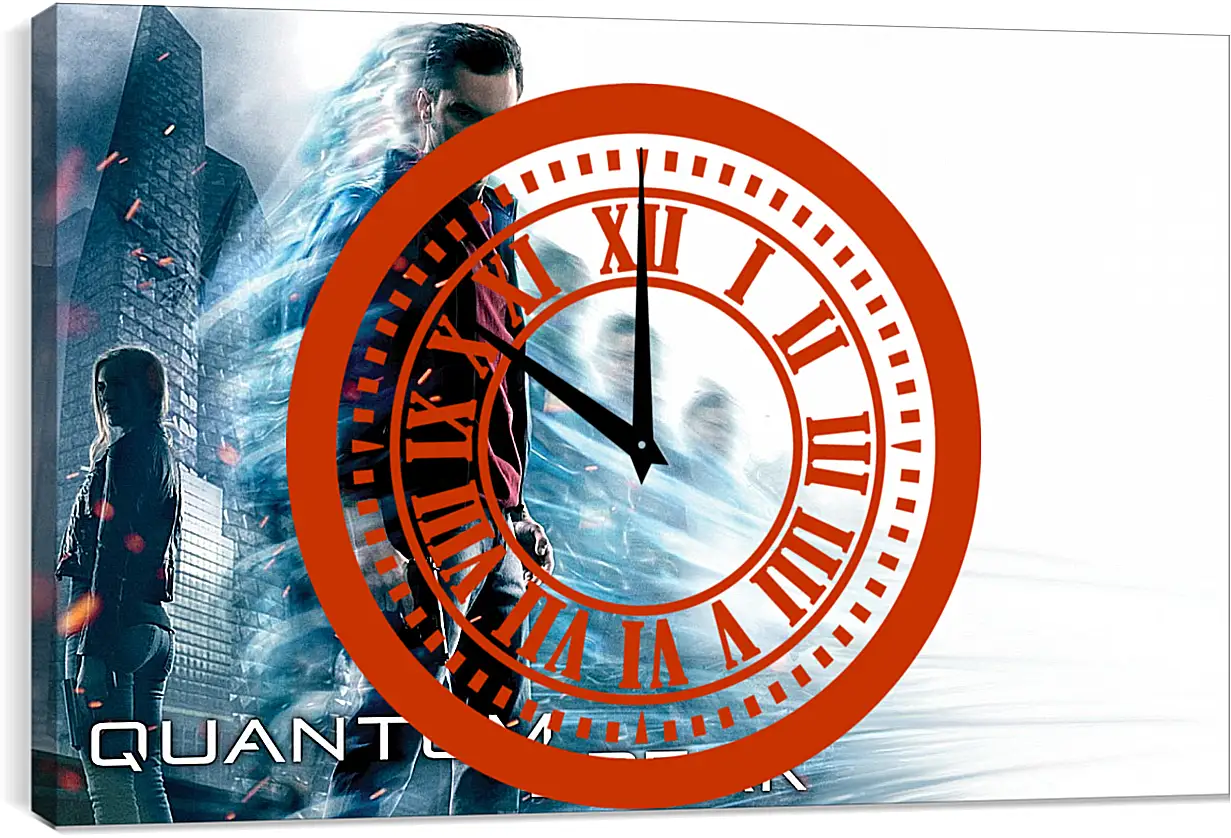 Часы картина - Quantum Break
