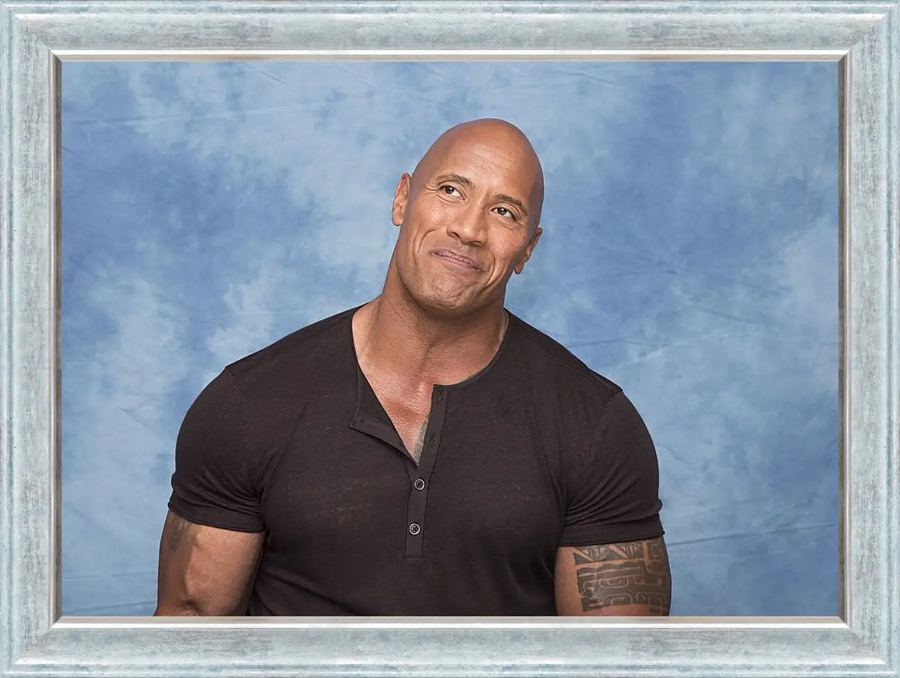 Картина в раме - Dwayne Douglas Johnson. Дуэйн Джонсон (Скала)