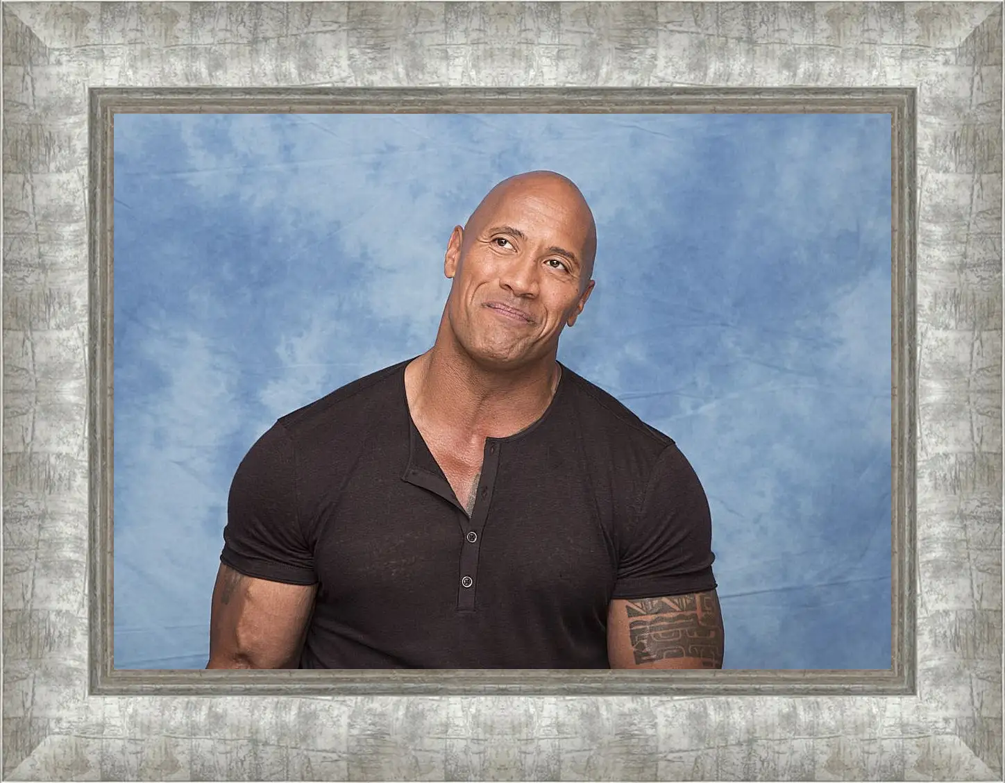 Картина в раме - Dwayne Douglas Johnson. Дуэйн Джонсон (Скала)