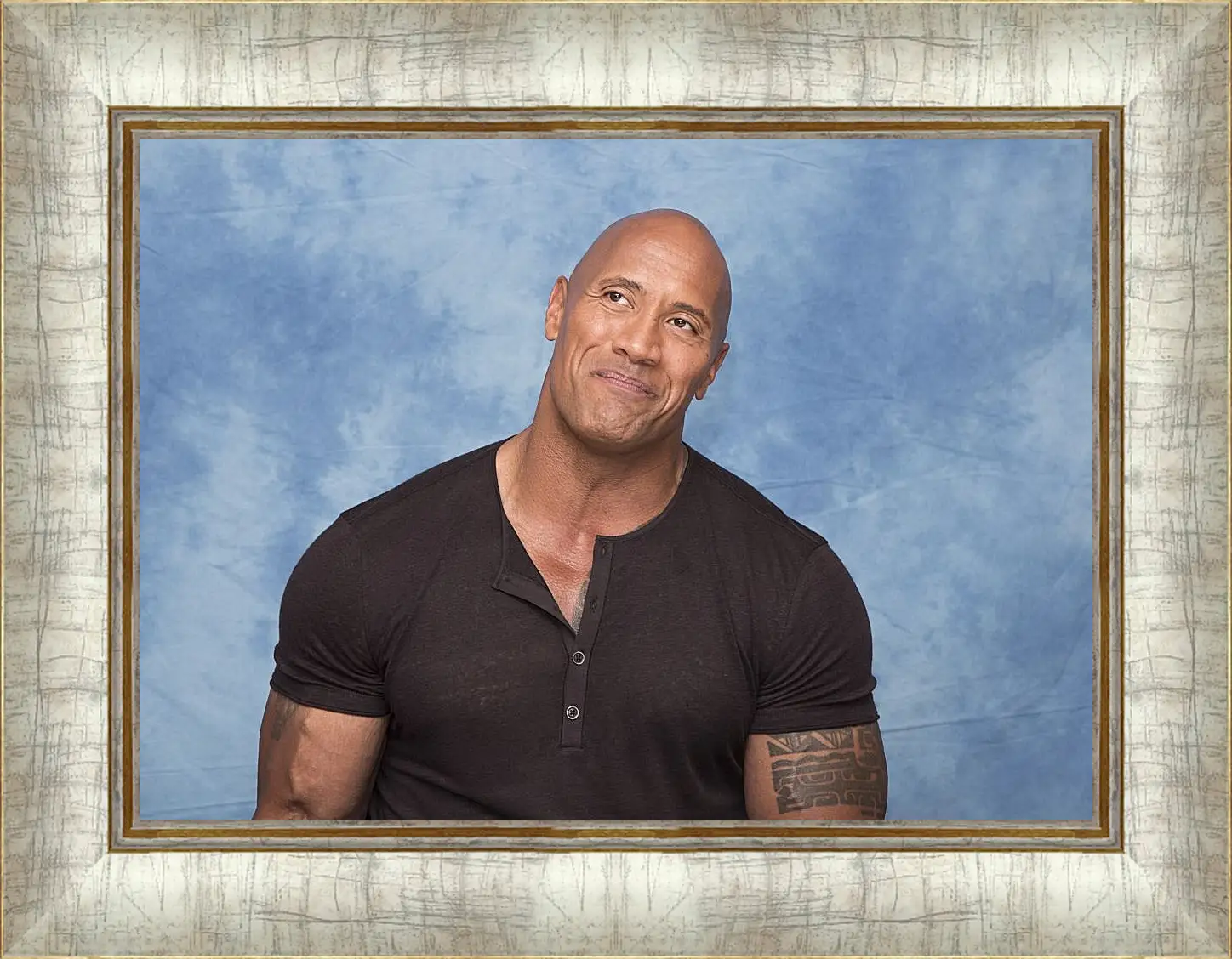 Картина в раме - Dwayne Douglas Johnson. Дуэйн Джонсон (Скала)