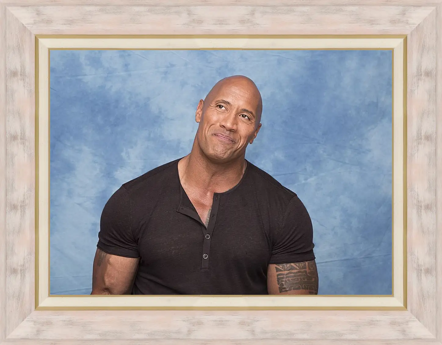 Картина в раме - Dwayne Douglas Johnson. Дуэйн Джонсон (Скала)