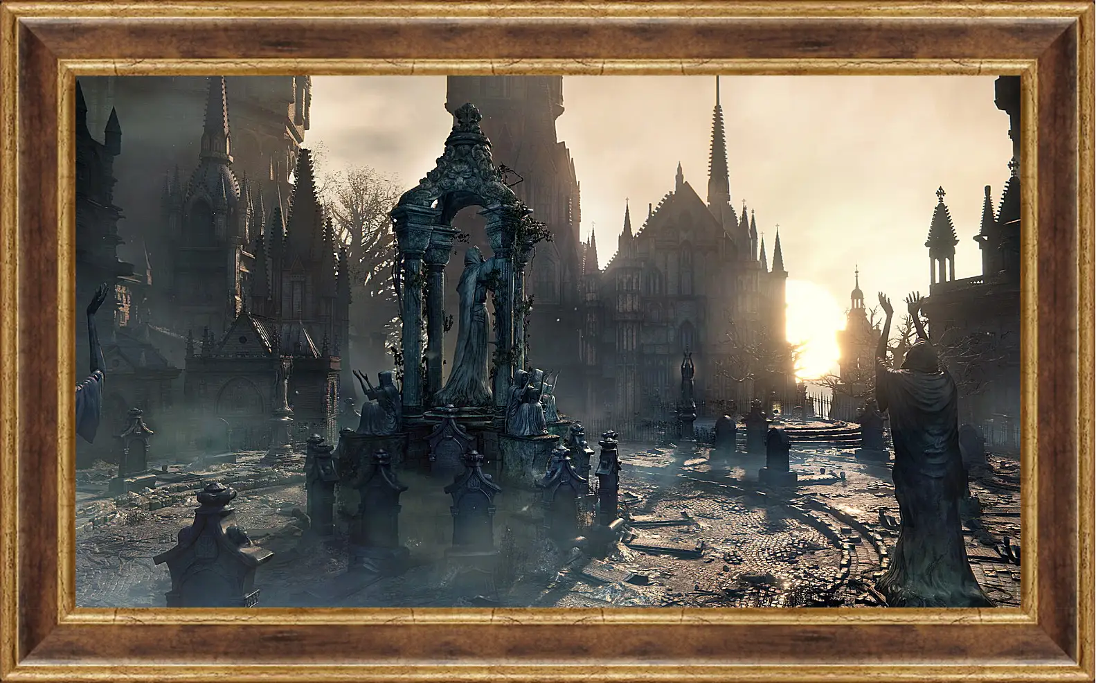 Картина в раме - Bloodborne
