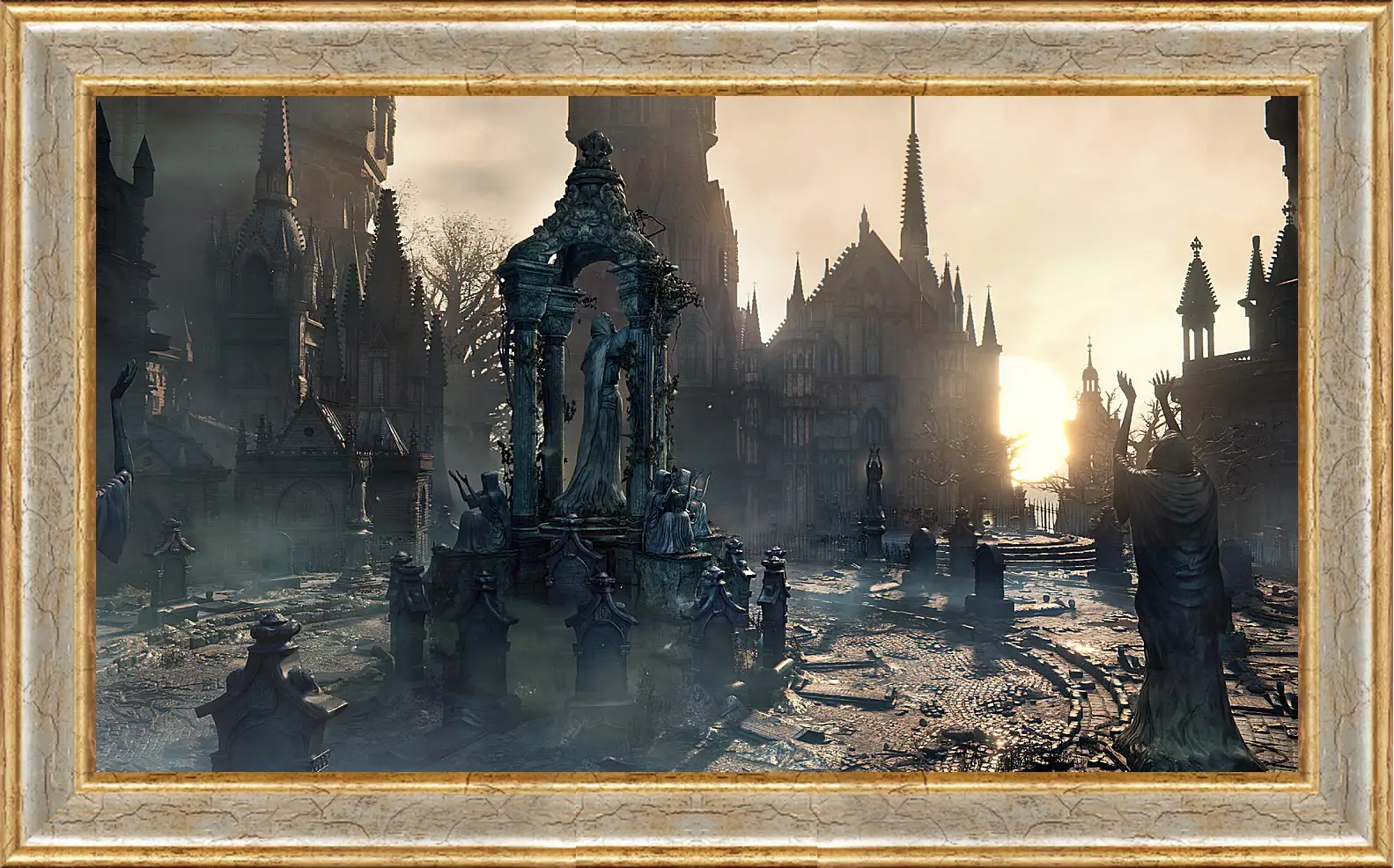 Картина в раме - Bloodborne
