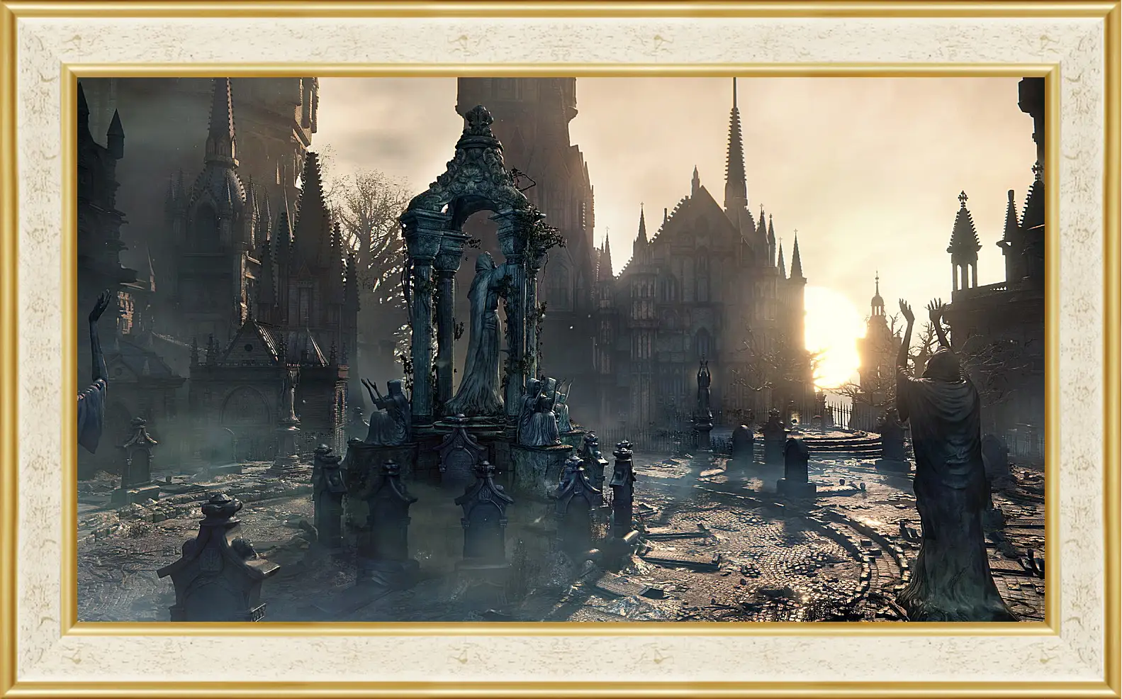 Картина в раме - Bloodborne
