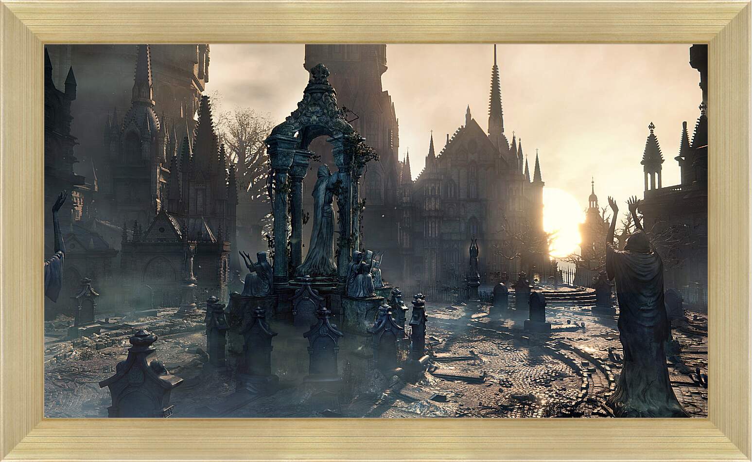 Картина в раме - Bloodborne
