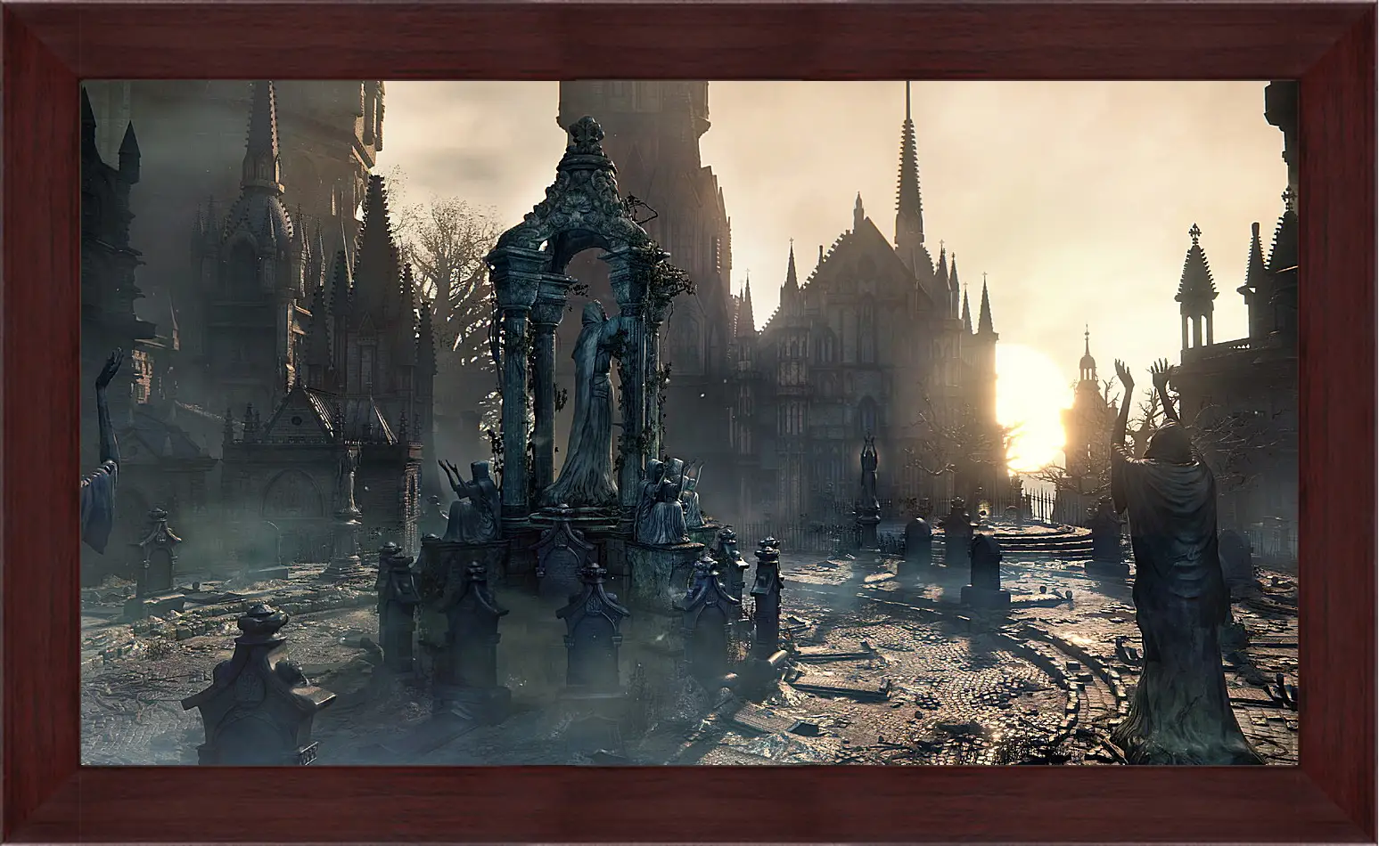 Картина в раме - Bloodborne
