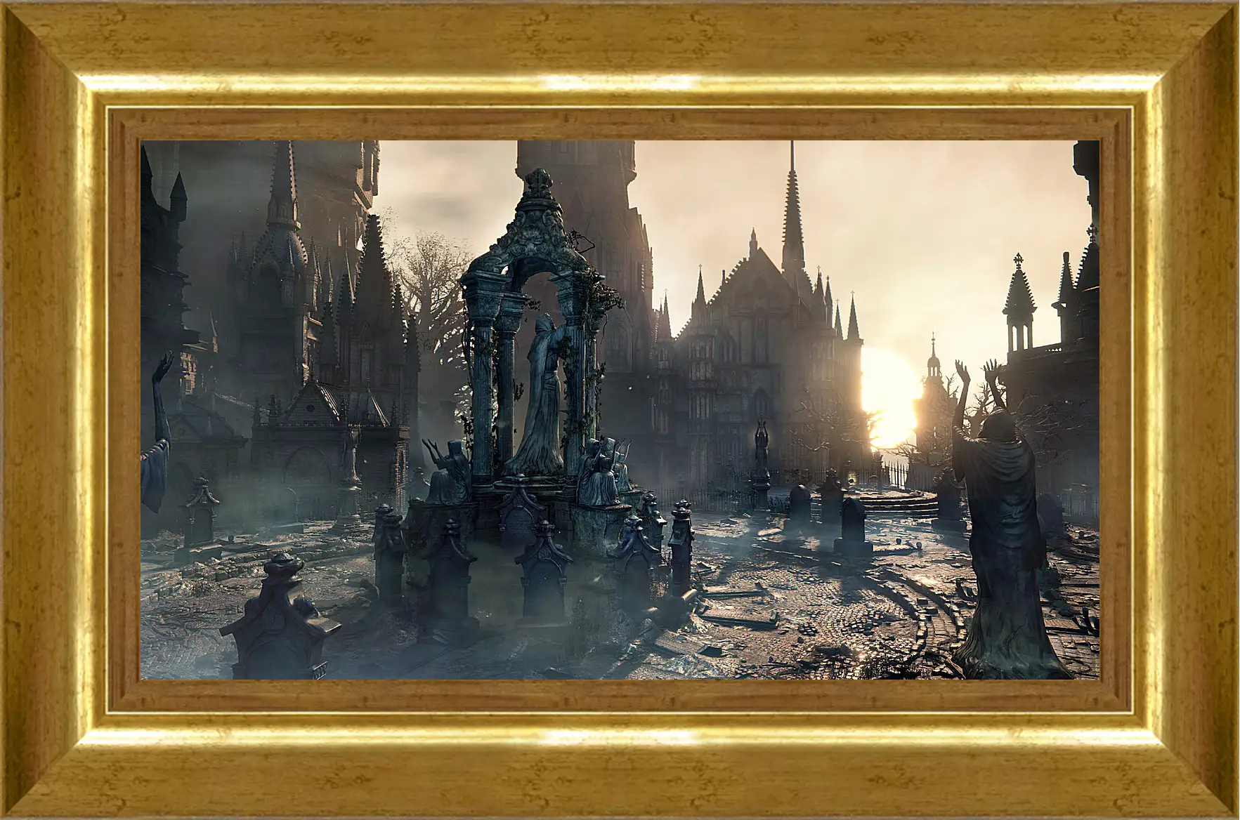 Картина в раме - Bloodborne
