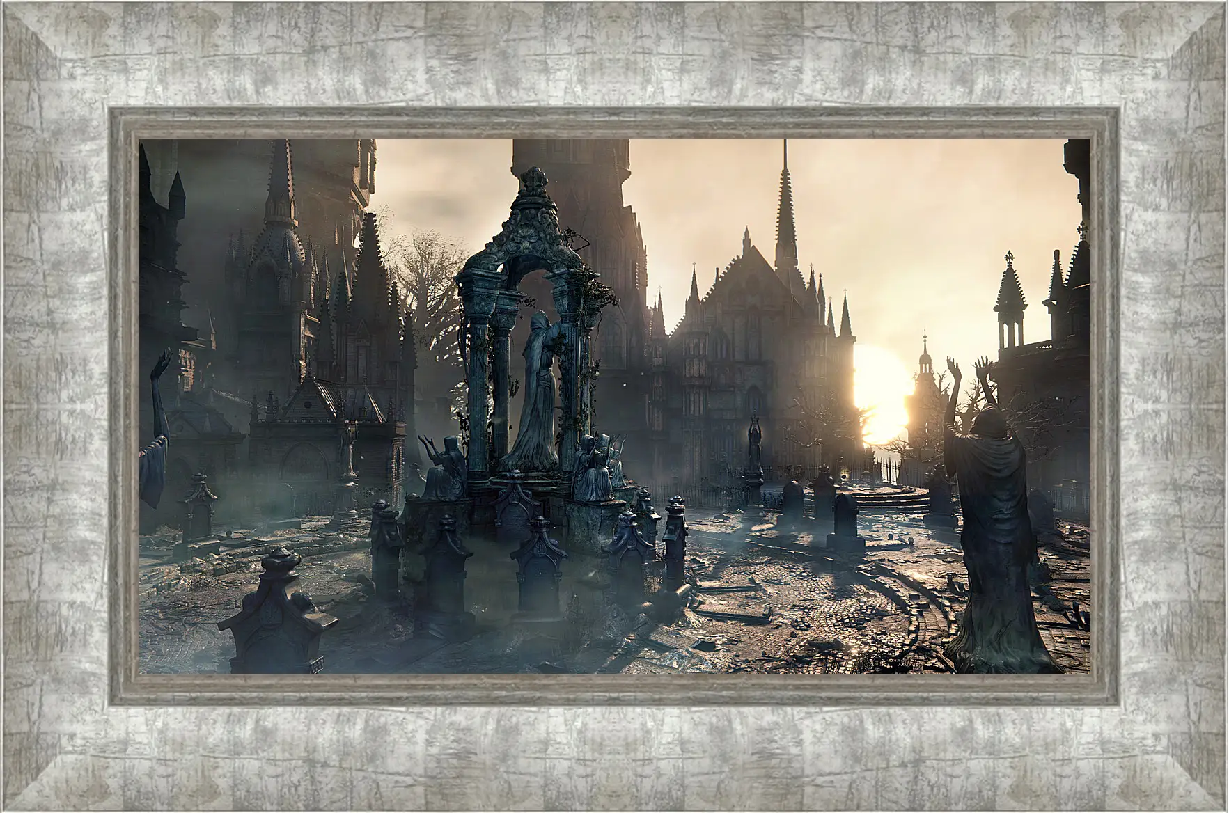 Картина в раме - Bloodborne
