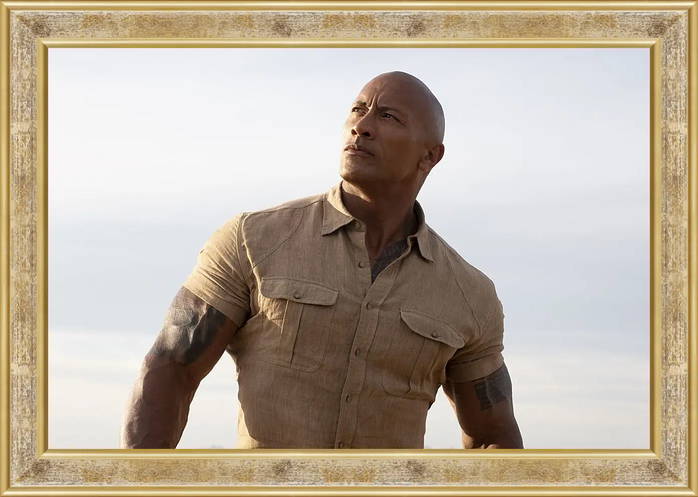 Картина в раме - Dwayne Douglas Johnson. Дуэйн Джонсон (Скала)