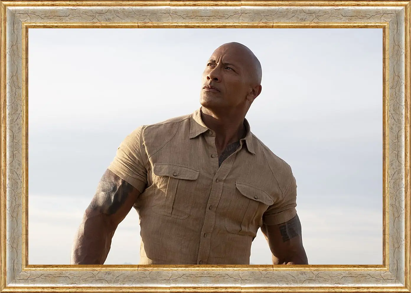 Картина в раме - Dwayne Douglas Johnson. Дуэйн Джонсон (Скала)