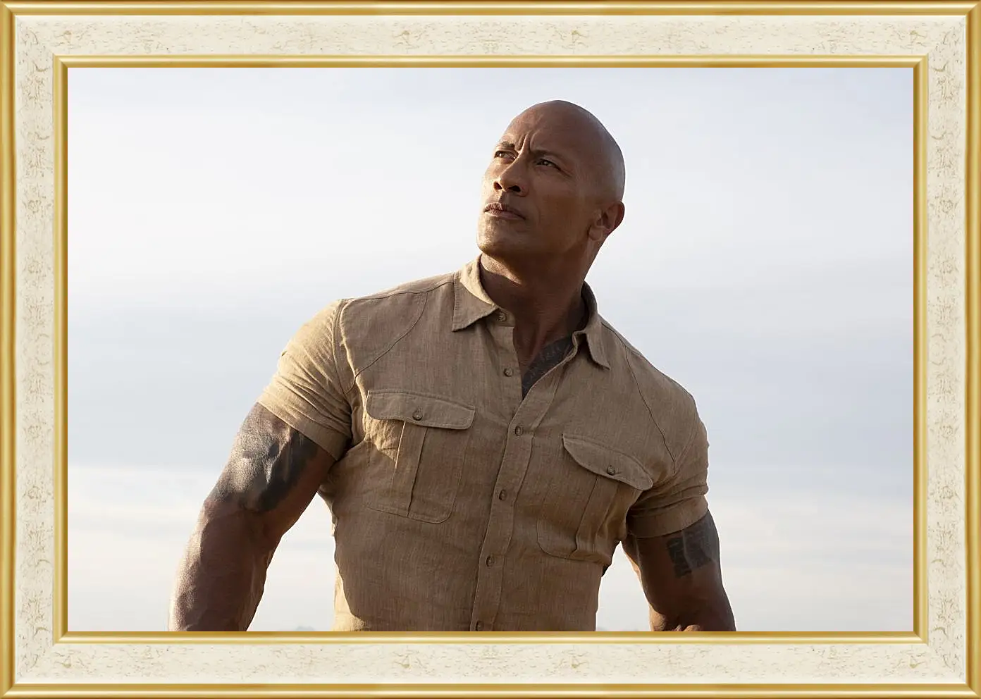 Картина в раме - Dwayne Douglas Johnson. Дуэйн Джонсон (Скала)