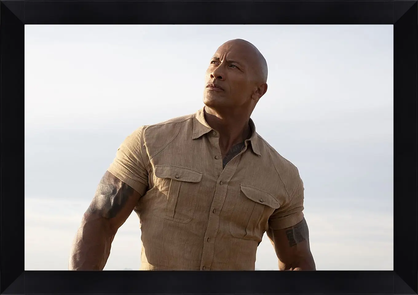 Картина в раме - Dwayne Douglas Johnson. Дуэйн Джонсон (Скала)