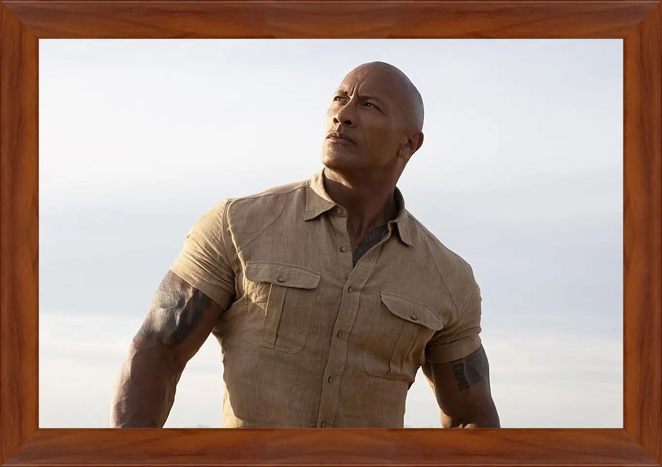 Картина в раме - Dwayne Douglas Johnson. Дуэйн Джонсон (Скала)