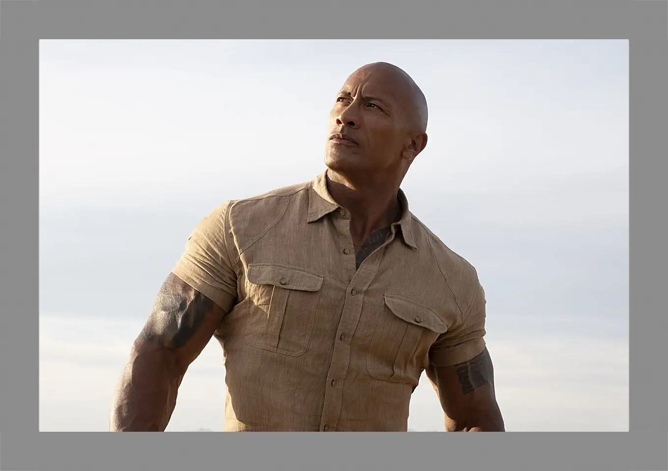 Картина в раме - Dwayne Douglas Johnson. Дуэйн Джонсон (Скала)