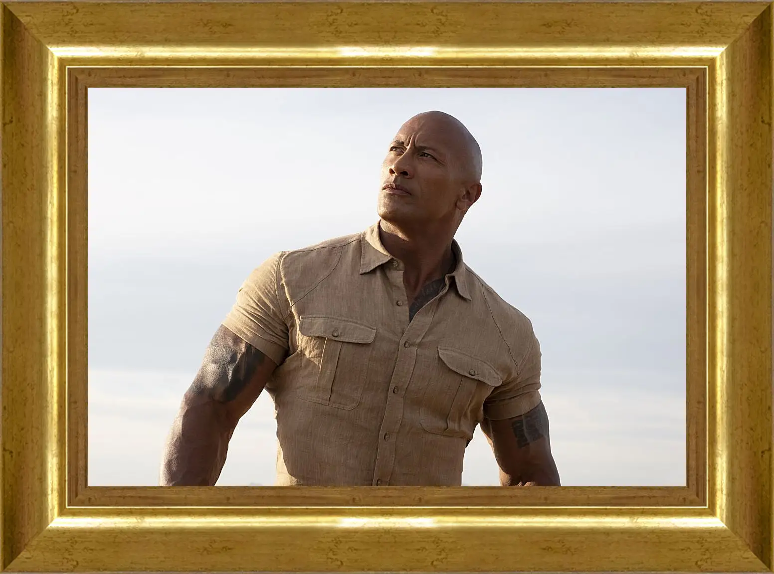 Картина в раме - Dwayne Douglas Johnson. Дуэйн Джонсон (Скала)